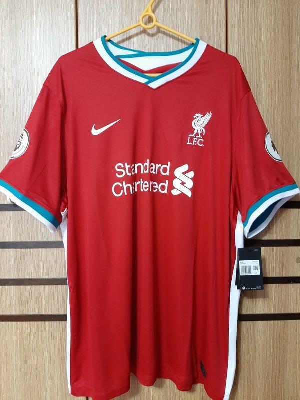 Authentic Liverpool Nike Jersey 2020 21 Sports Sports Apparel On Carousell