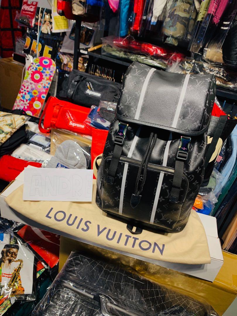 Louis Vuitton X Fragment Zack Monogram Eclipse Backpack, 名牌, 手袋及銀包-  Carousell