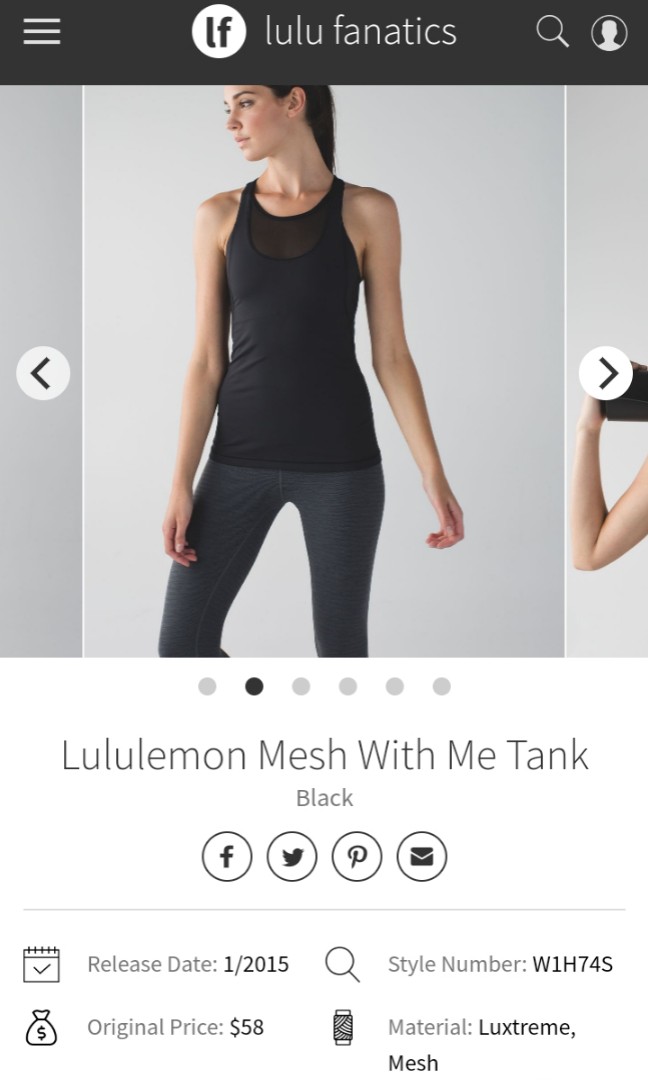 lululemon mesh with me tank