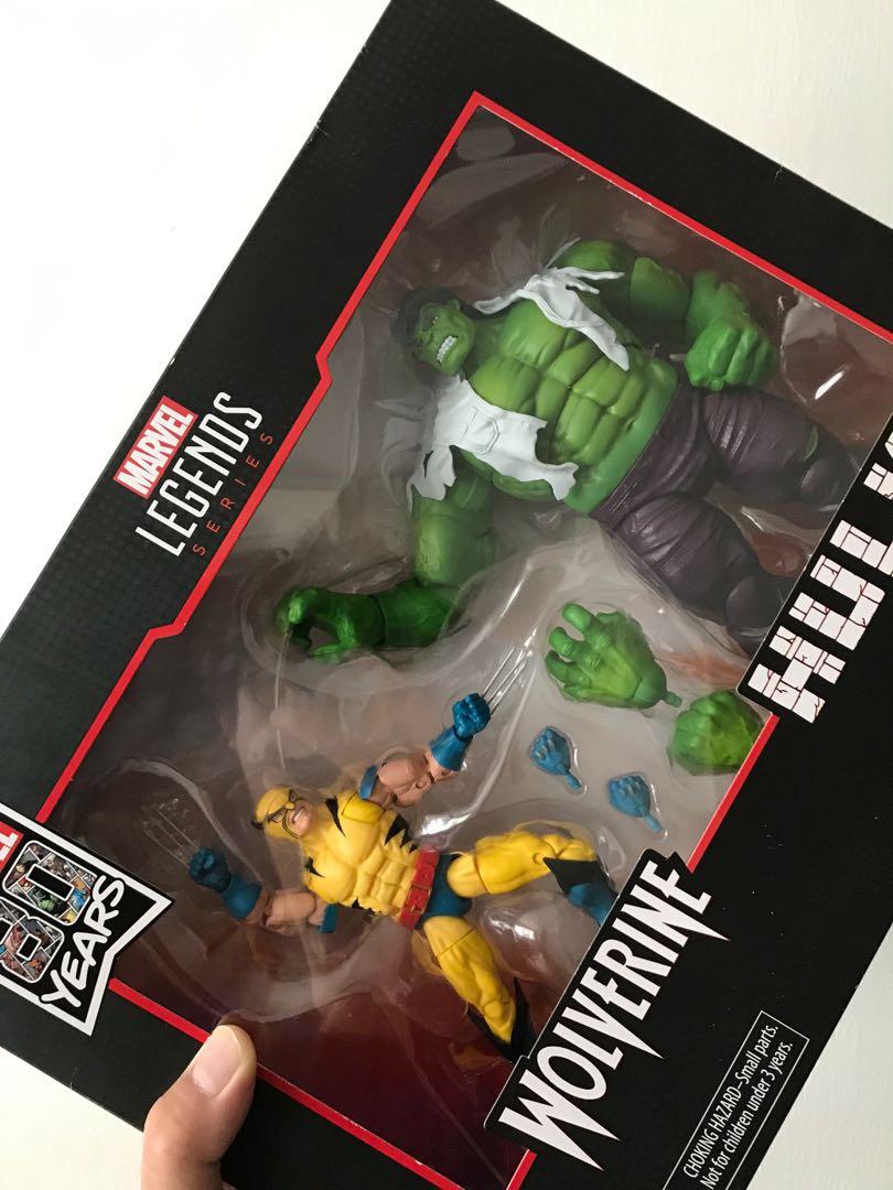 hulk and wolverine 2 pack