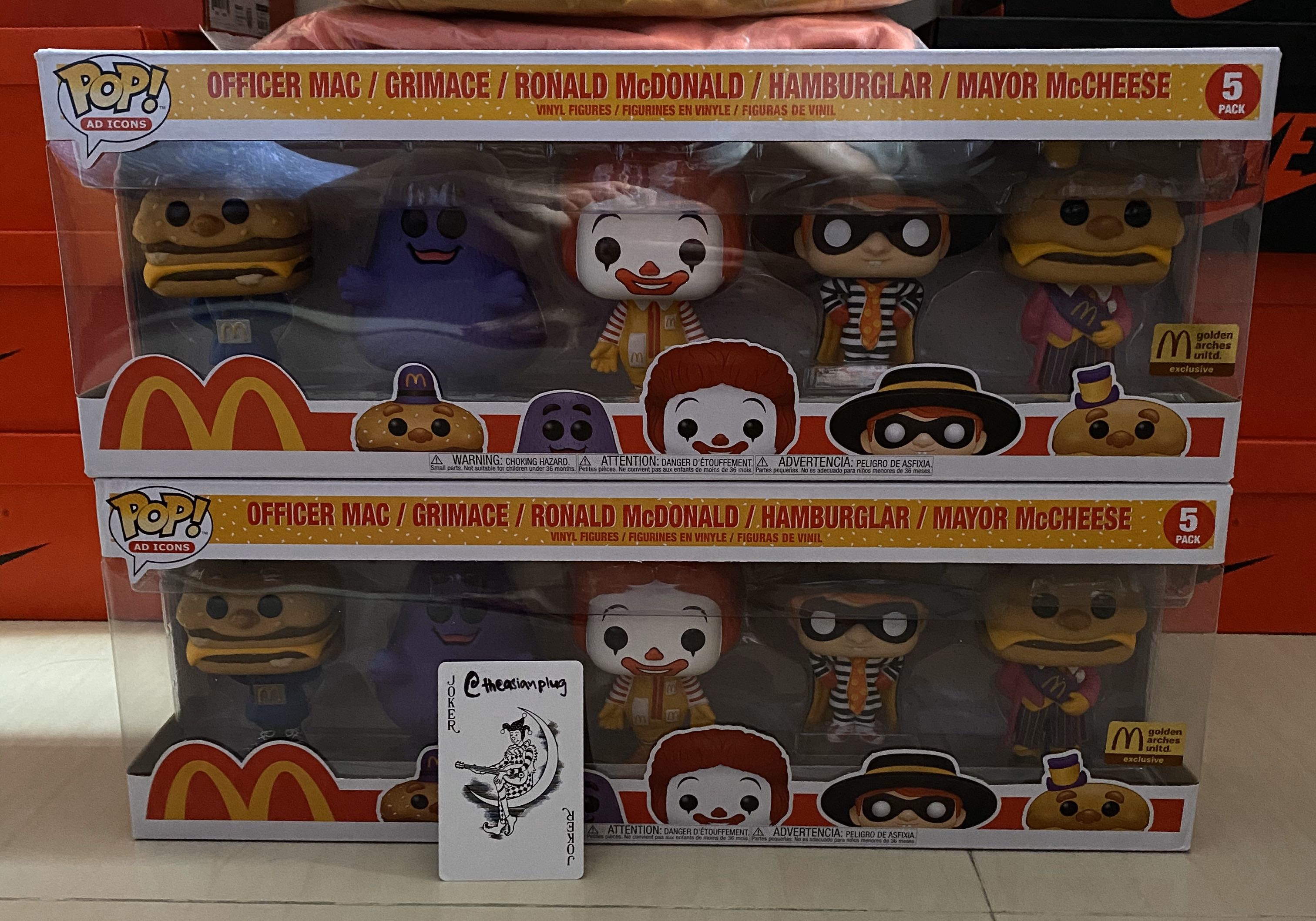 mcdonalds funko pop 2020 5 pack