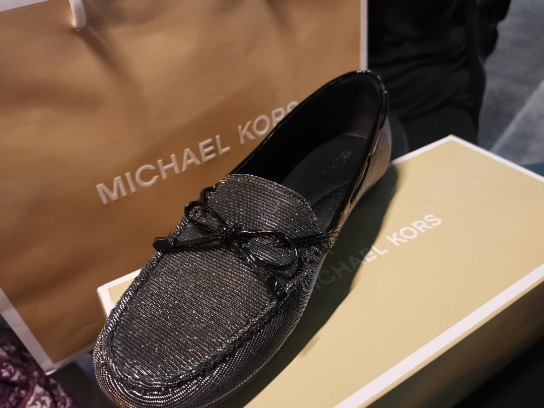 michael kors slip on loafers