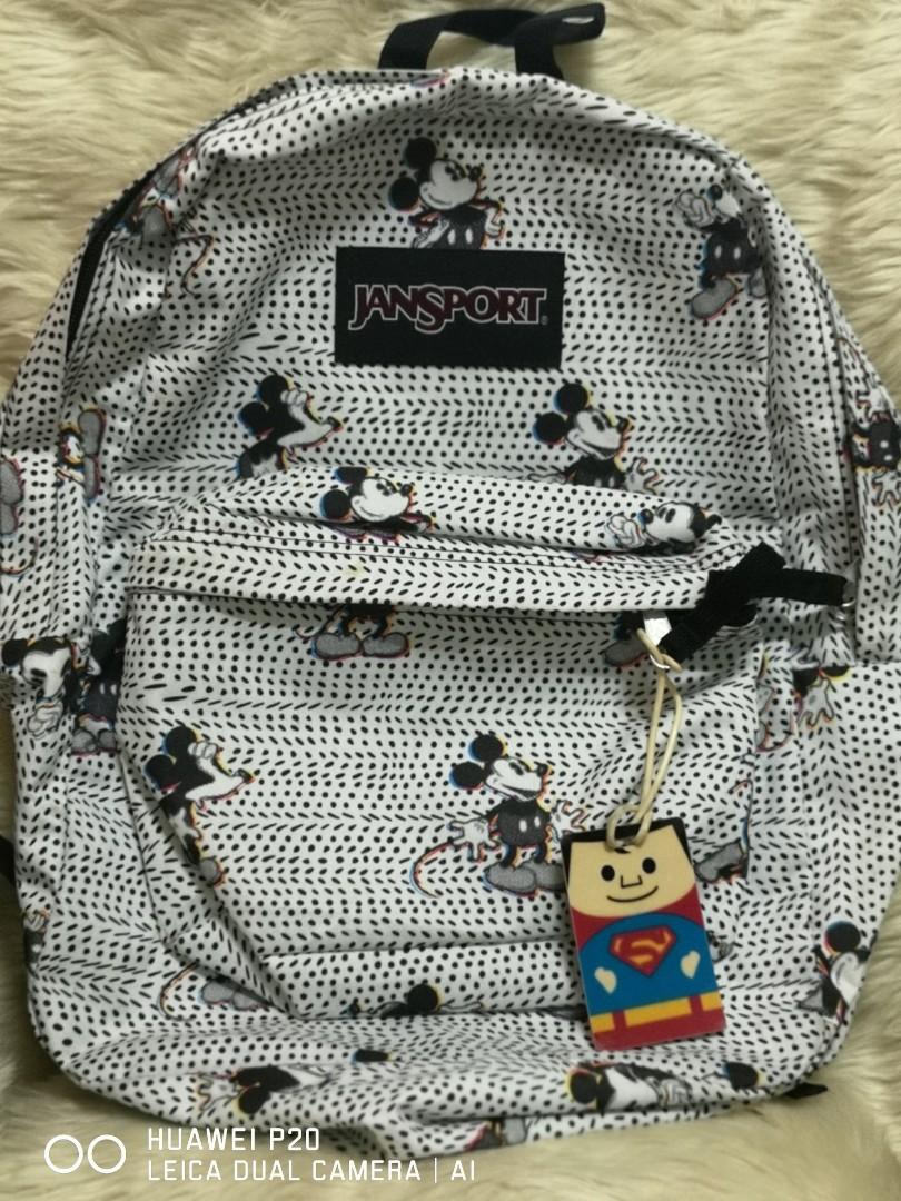 jansport mickey backpack