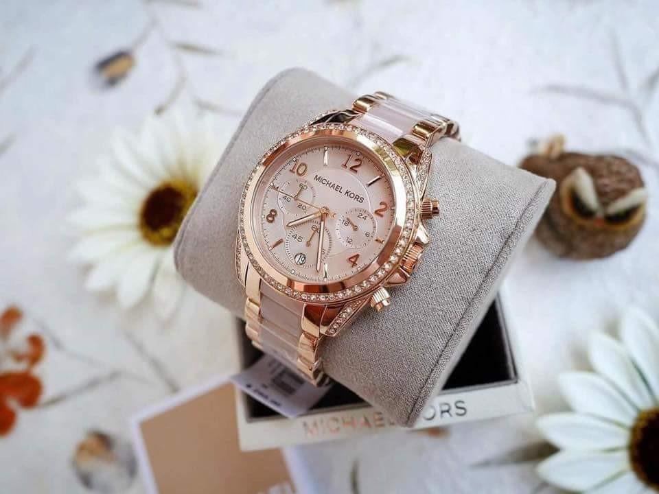 Michael kors deals blair chronograph