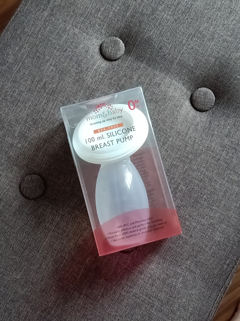 mom and baby silicone pump wit box Babies Kids Nursing Feeding Weaning Toddler Feeding on Carousell