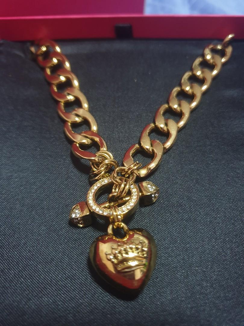 juicy couture bear necklace