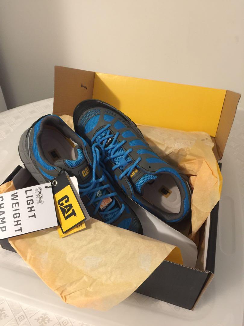 Cat lightweight safety shoes top