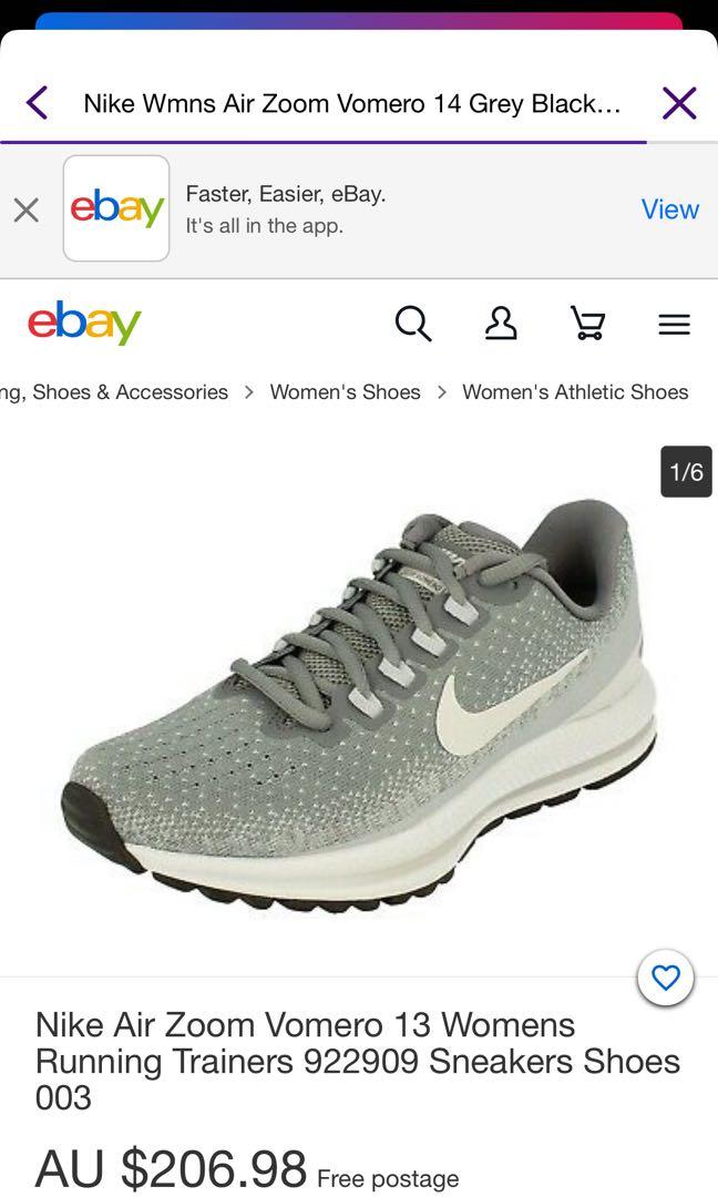 Nike 跑鞋US 8 size cm 25 女裝, 運動產品 