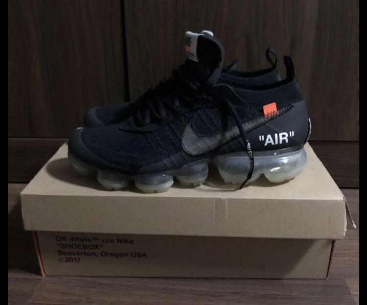 Nike Offwhite Vapormax Flyknit Men S Fashion Footwear Sneakers On Carousell Nike Offwhite Vapormax Flyknit Men S Fashion Footwear Sneakers On Carousell