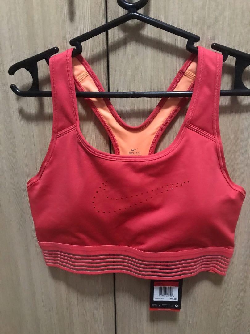 nike sports bra large