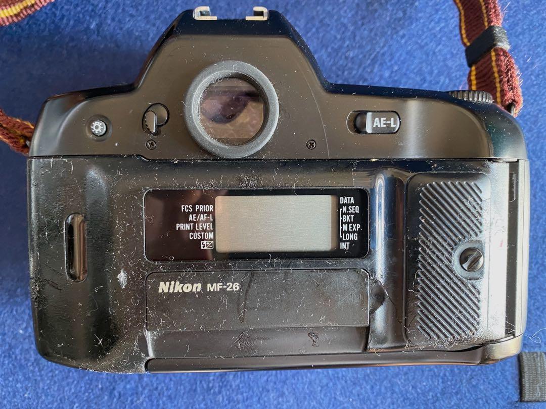 Nikon N90+ MF-26, 攝影器材, 鏡頭及裝備- Carousell