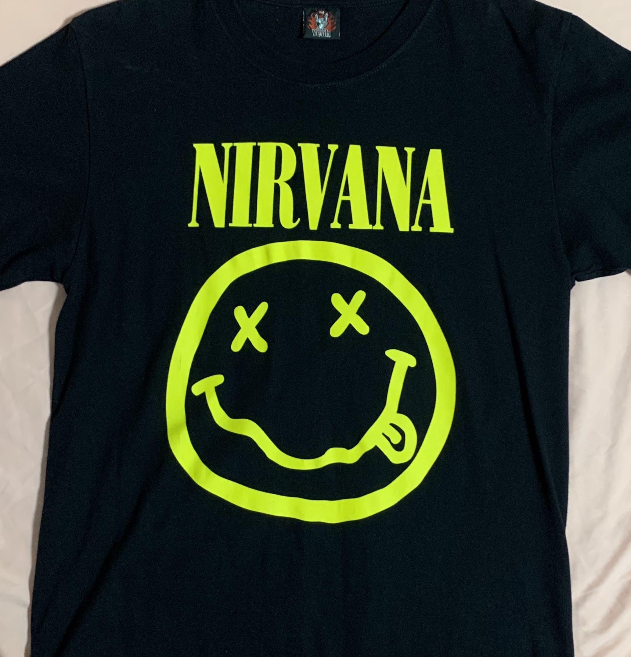 nirvana shirt vine