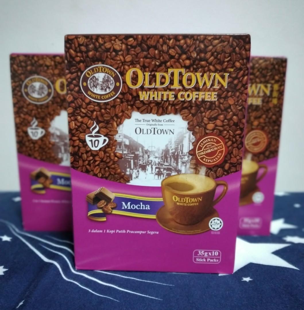 Old Town White Coffee Mocha Food Drinks Beverages On Carousell