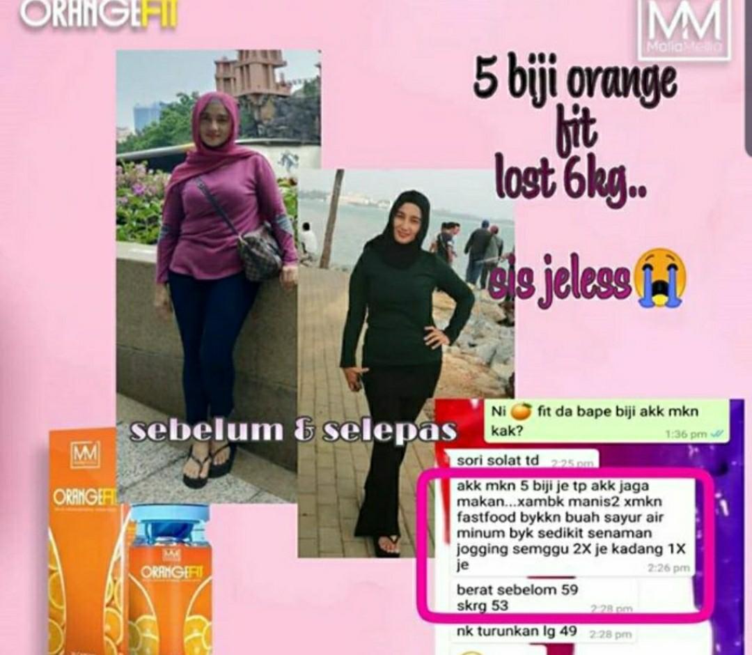 Instock Orange Fit Malia Mellia 30 Capsules Health Nutrition Health Supplements Vitamins Supplements On Carousell