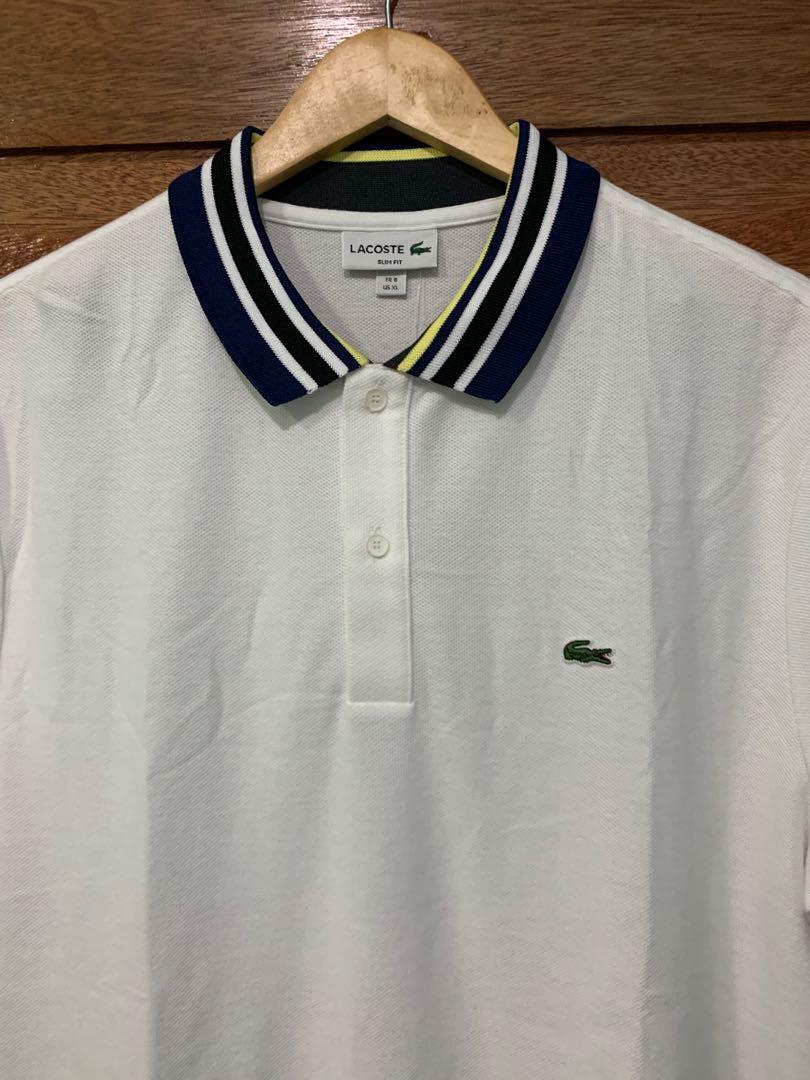 Lacoste Polo Shirt For Men's Tops & Sets, Tshirts & Polo on Carousell