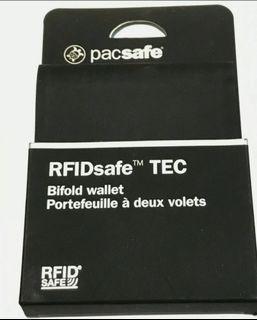 Pacsafe TEC Bifold and Passport Wallet