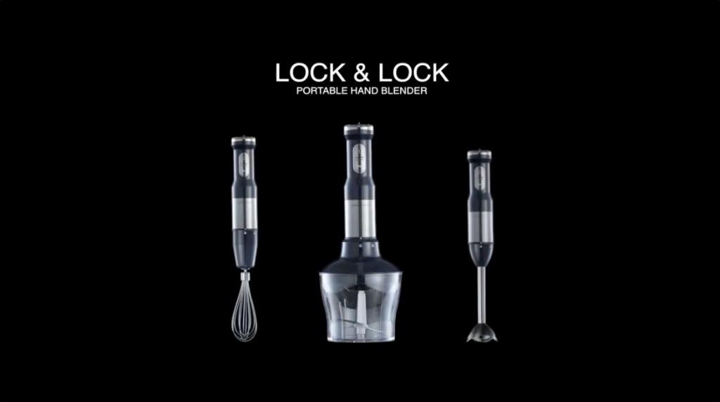 Portable Hand Blender (Lock & Lock), Home Appliances, Kitchenware on