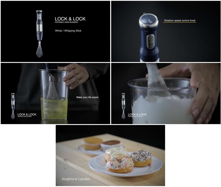 Portable Hand Blender (Lock & Lock), Home Appliances, Kitchenware on
