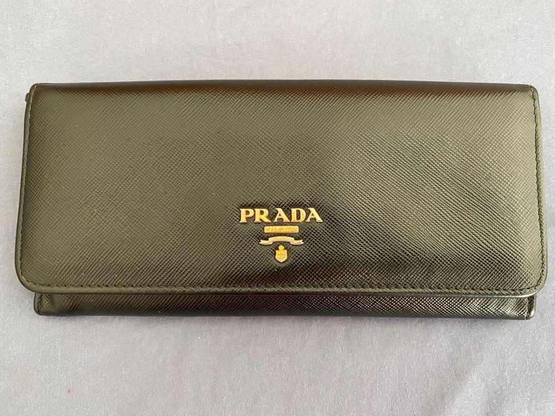 prada long wallet price