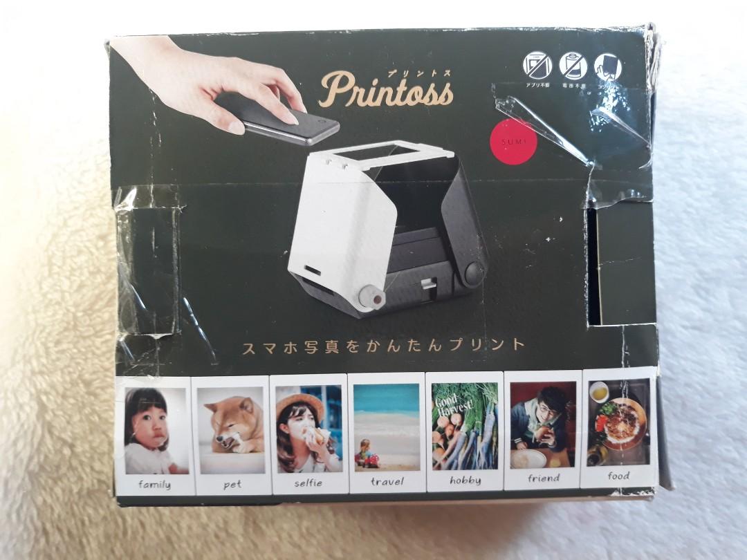 Printoss TAKARA TOMY Smartphone Photo Instant Printer, Computers & Tech