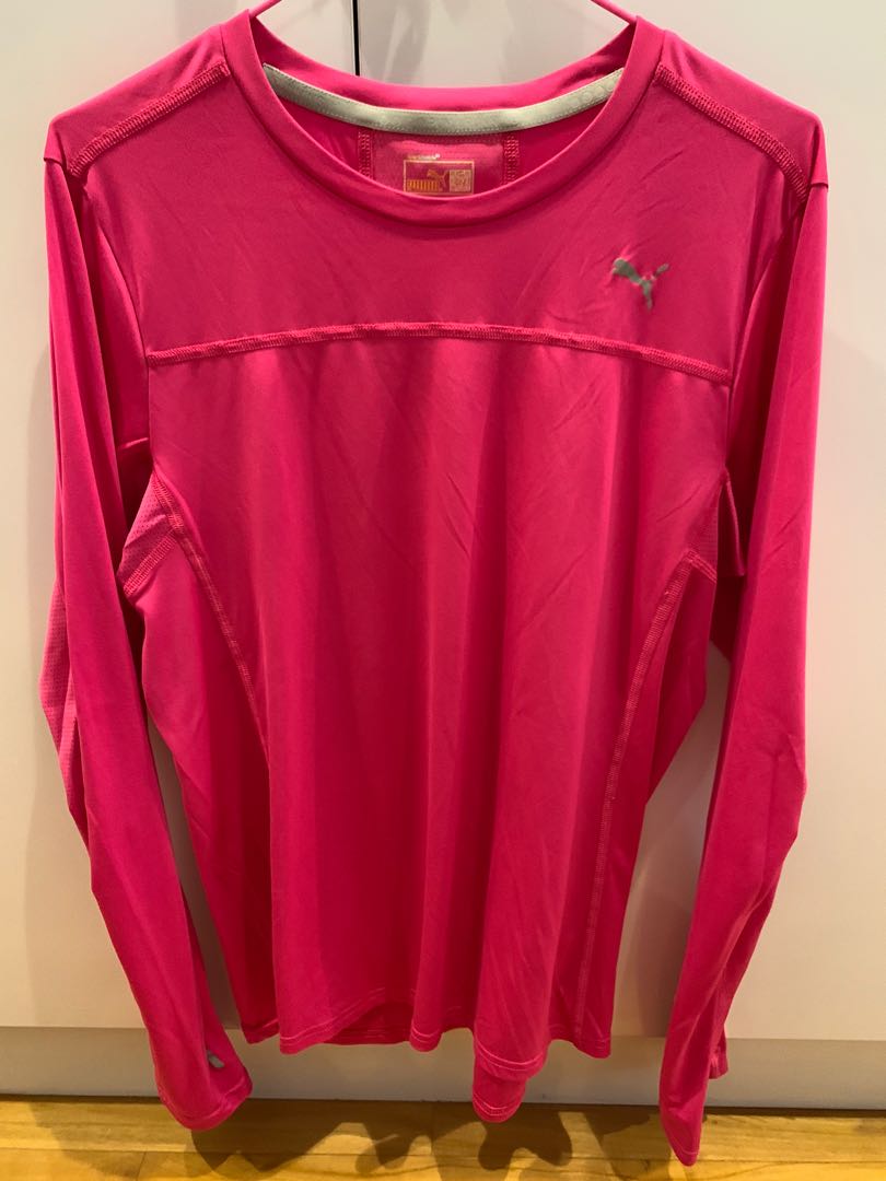 Puma Long Sleeve Running Top Women s Fashion Tops Sleeveless on