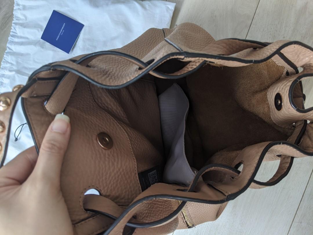 Rebecca minkoff blythe 2025 backpack desert tan
