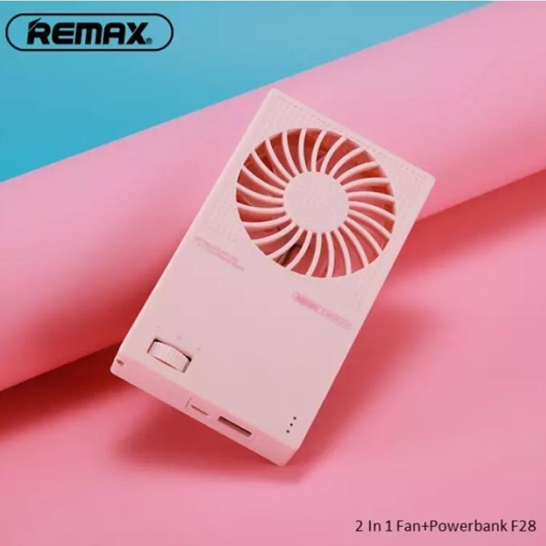 Remax 2 in 1 Powerbank Fan With Powerbank, Mobile Phones & Tablets