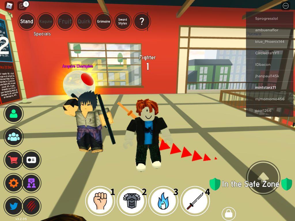 Roblox Anime Fighting Simulator Toys Games Video Gaming In Game Products On Carousell - anime fighting tycoon roblox