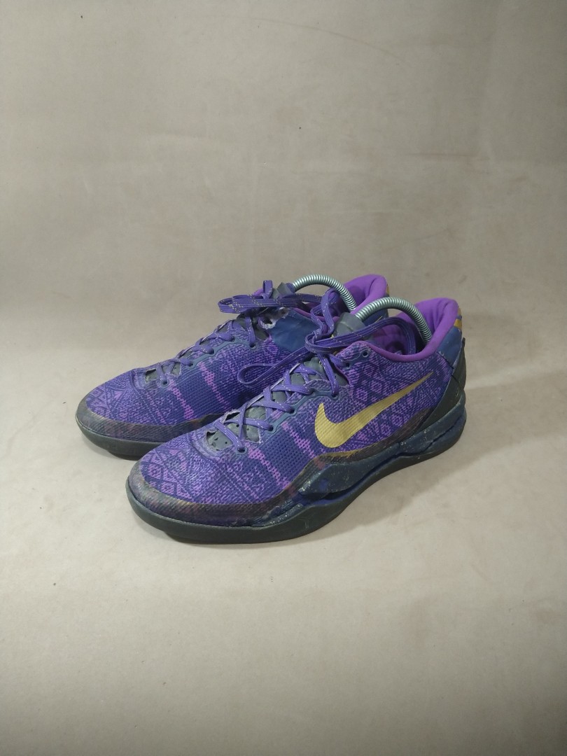 Sepatu Nike Kobe 8 purple ORI 45 Fesyen Pria Sepatu Sneakers