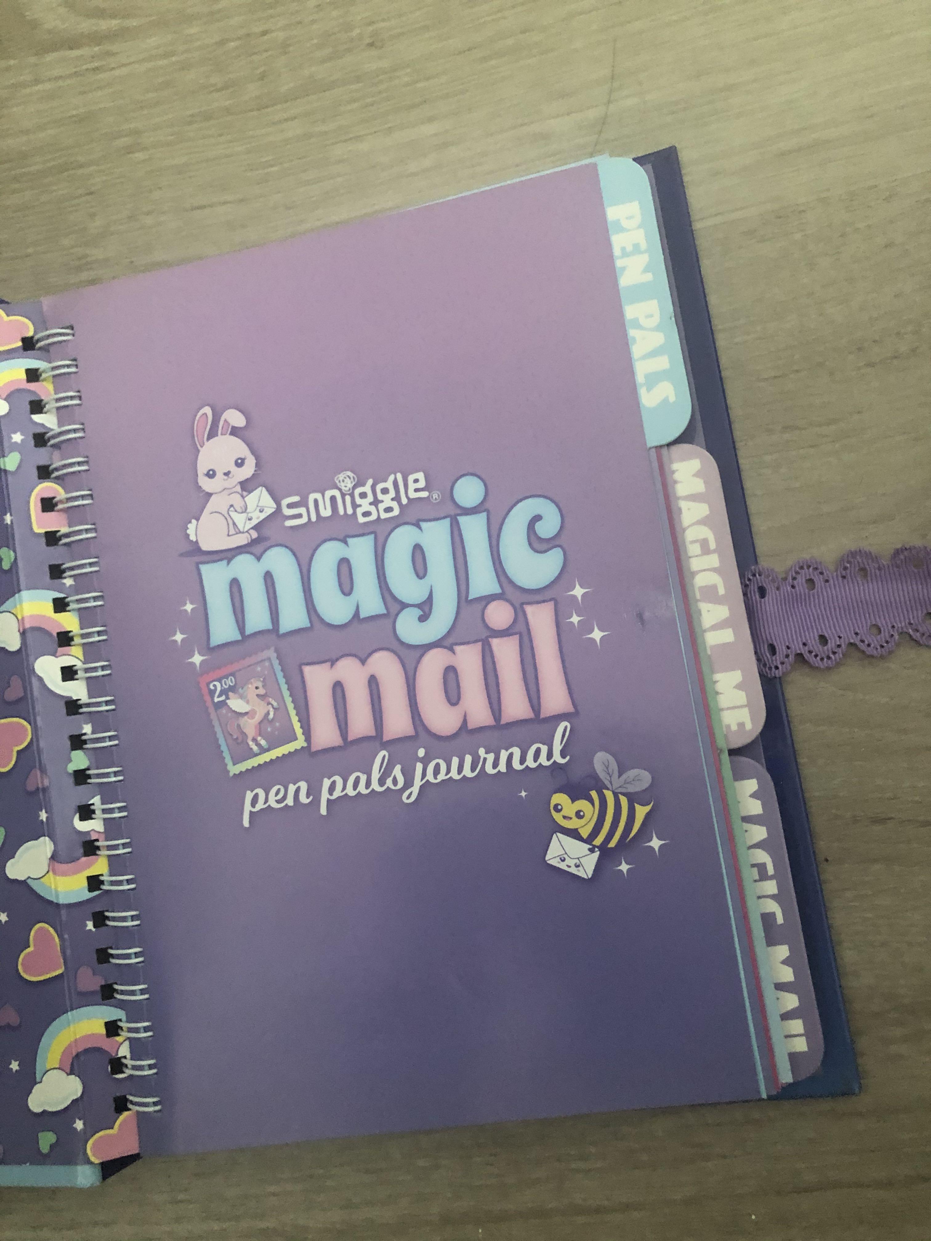 Smiggle Magic Mail Pen Pals Journal, Hobbies & Toys, Stationary & Craft, Other Stationery