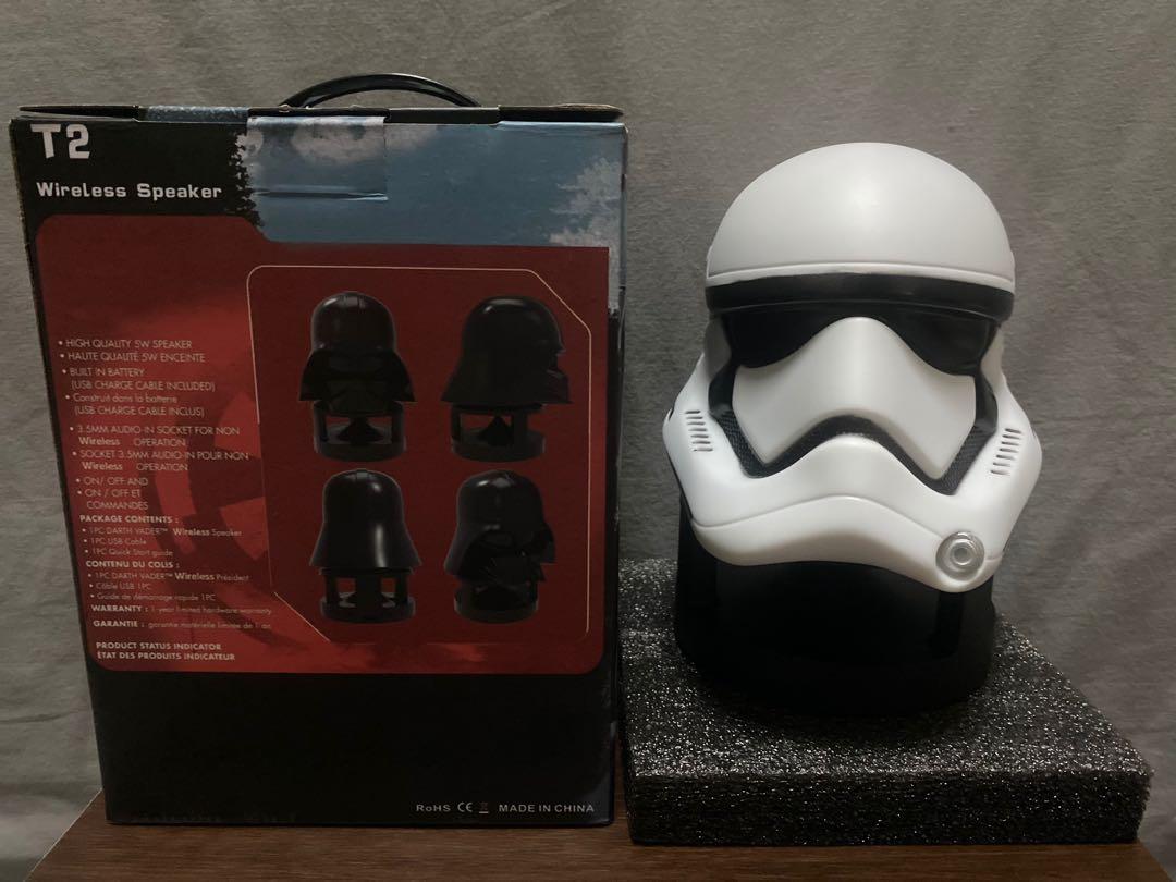 Stormtrooper helmet bluetooth speaker sales
