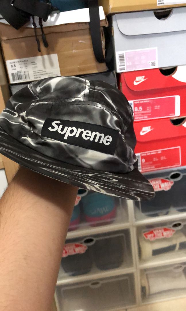 Supreme ripple camp cap