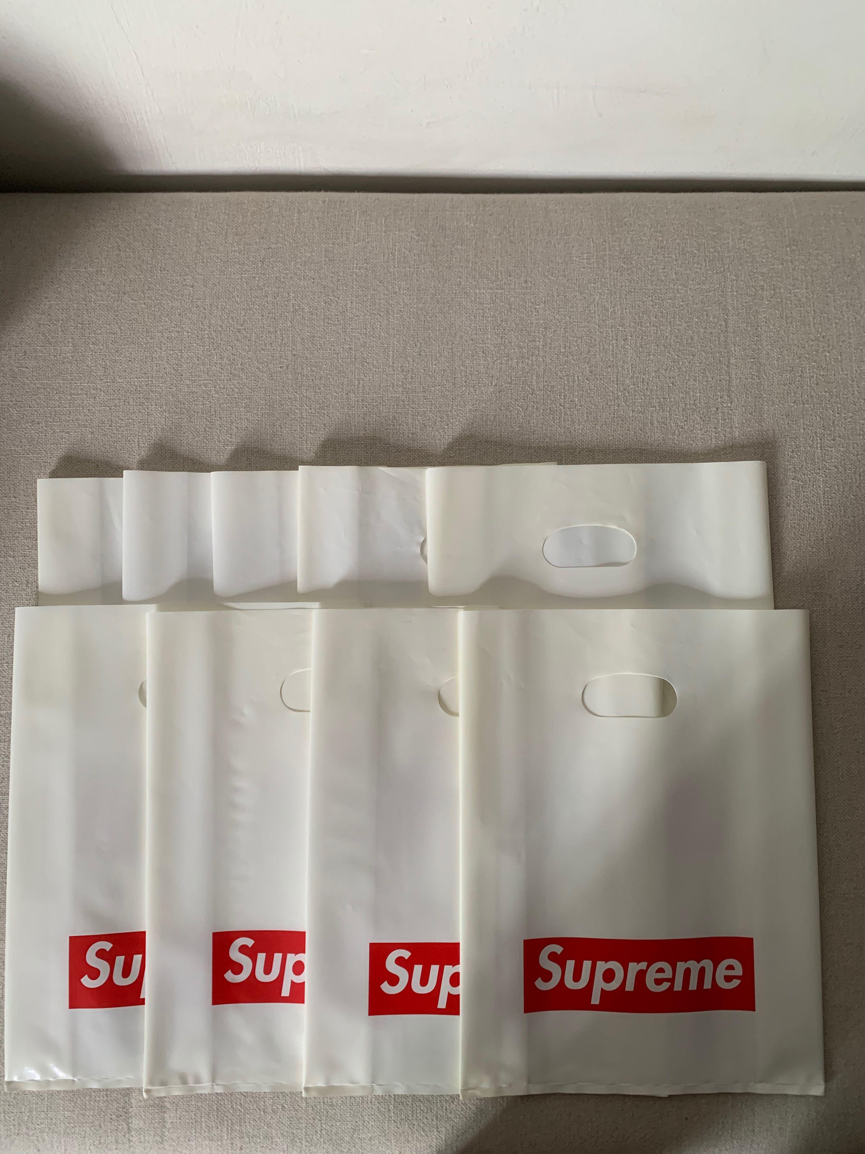 supreme plastic bag