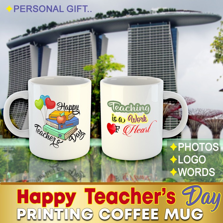 Teacher S Day Gift Personalised Coffee Mug Customised Photo Coffee Mug Personal Gift Birthday Gift Business Services Design Marketing On Carousell
