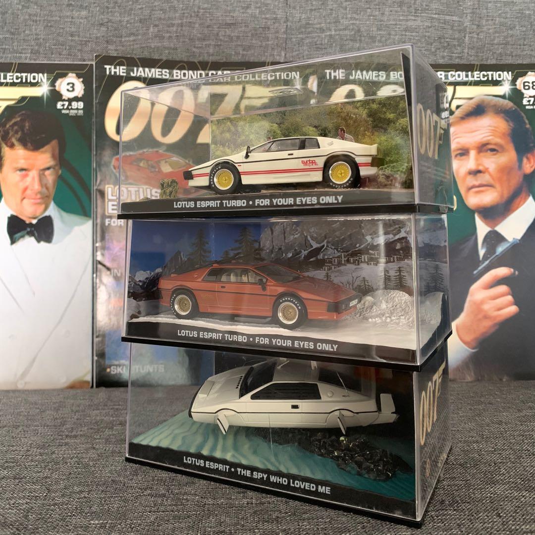 The James Bond Car Collection 007 Lotus Esprit Toys Games Action Figures Collectibles On Carousell