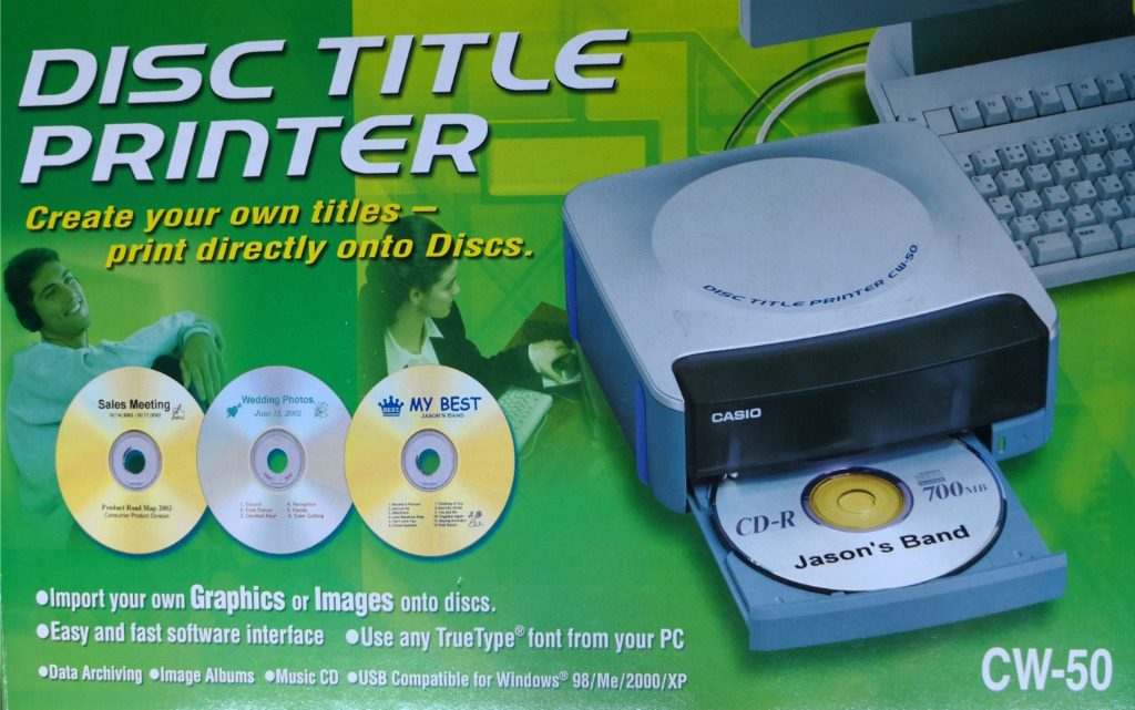 cd title printer