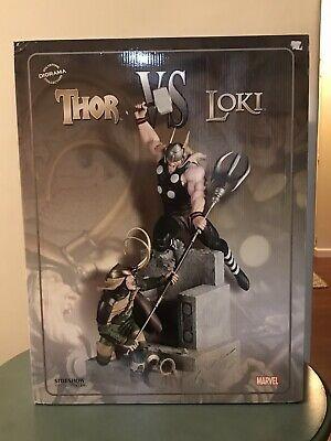 Thor vs. Loki statue diorama by Sideshow (Category: Figurines & Statues) located in Quezon City. Submitted by jhonquel (Listing ID 1032151012, Image 3). Description: THOR vs. Loki diorama statue by Sideshow collectibles. Mint condition, numbered and limited worldwide 1500. Complete accessories. With shipping box. Pictures on post are stock photos. Message here or contact 09175461031 for any inquiry. No trades pls. Thank you for looking..