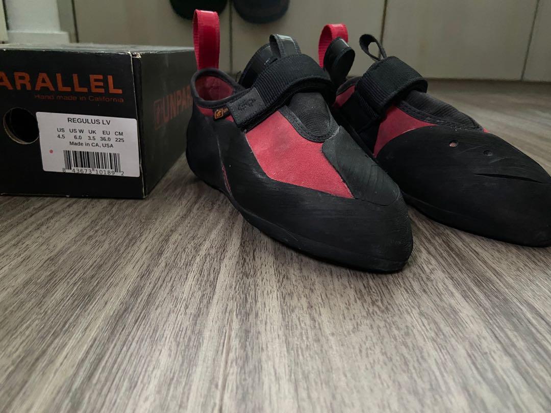 unparallel climbing shoes