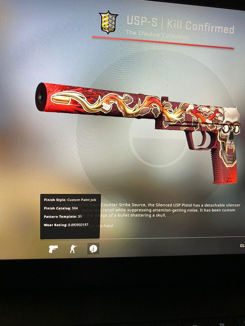 USPS KillConfirmed CSGO, Video Gaming, Gaming Accessories, Game Gift