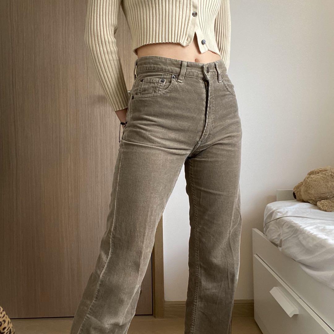 Vintage Levi's Brown Corduroy Pants, Women's Fashion, Bottoms, Other  Bottoms on Carousell