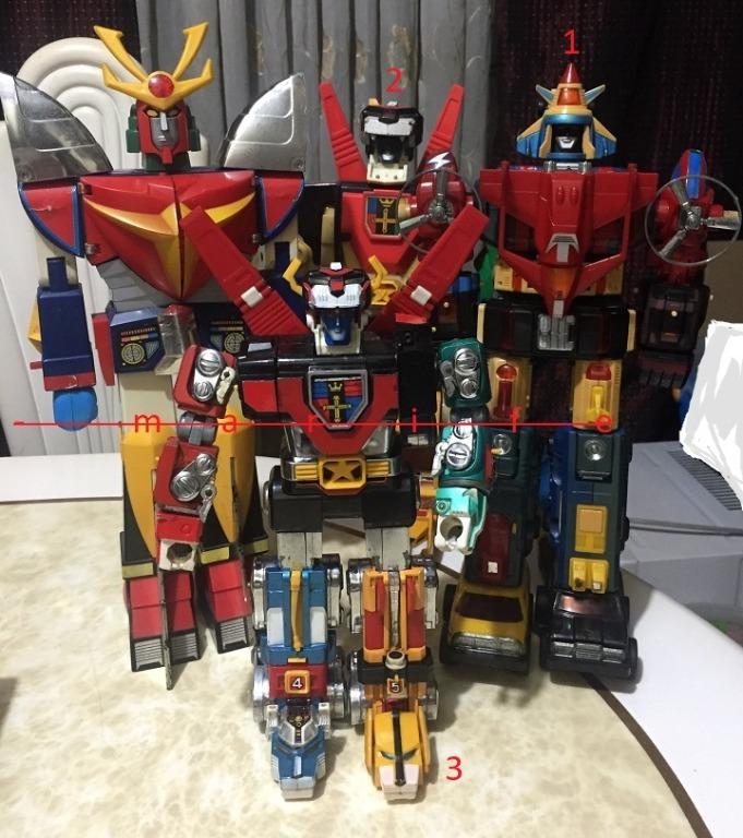 voltron daimos voltes v robot (Category: Gundam & Model Kits) located in Manila. Submitted by marife.saavedra (Listing ID 1032258271, Image 2). Description: check photo co'z it's a part of detail text me for price's / other detail's that's not in the adds please be sure you know the item your planning to avail don't expect to much for use item some dust, rust, discoloration, scratches, dent, always check the photo & read details before purchasing