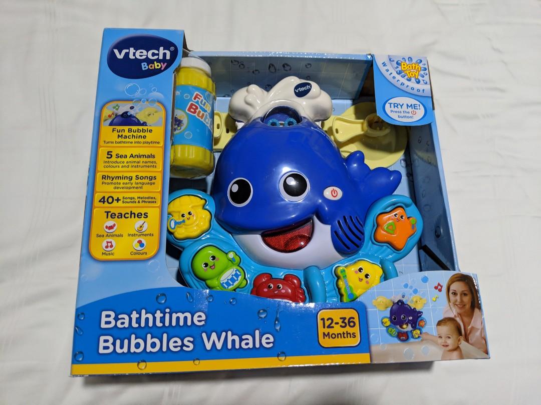 vtech baby bathtime bubbles whale