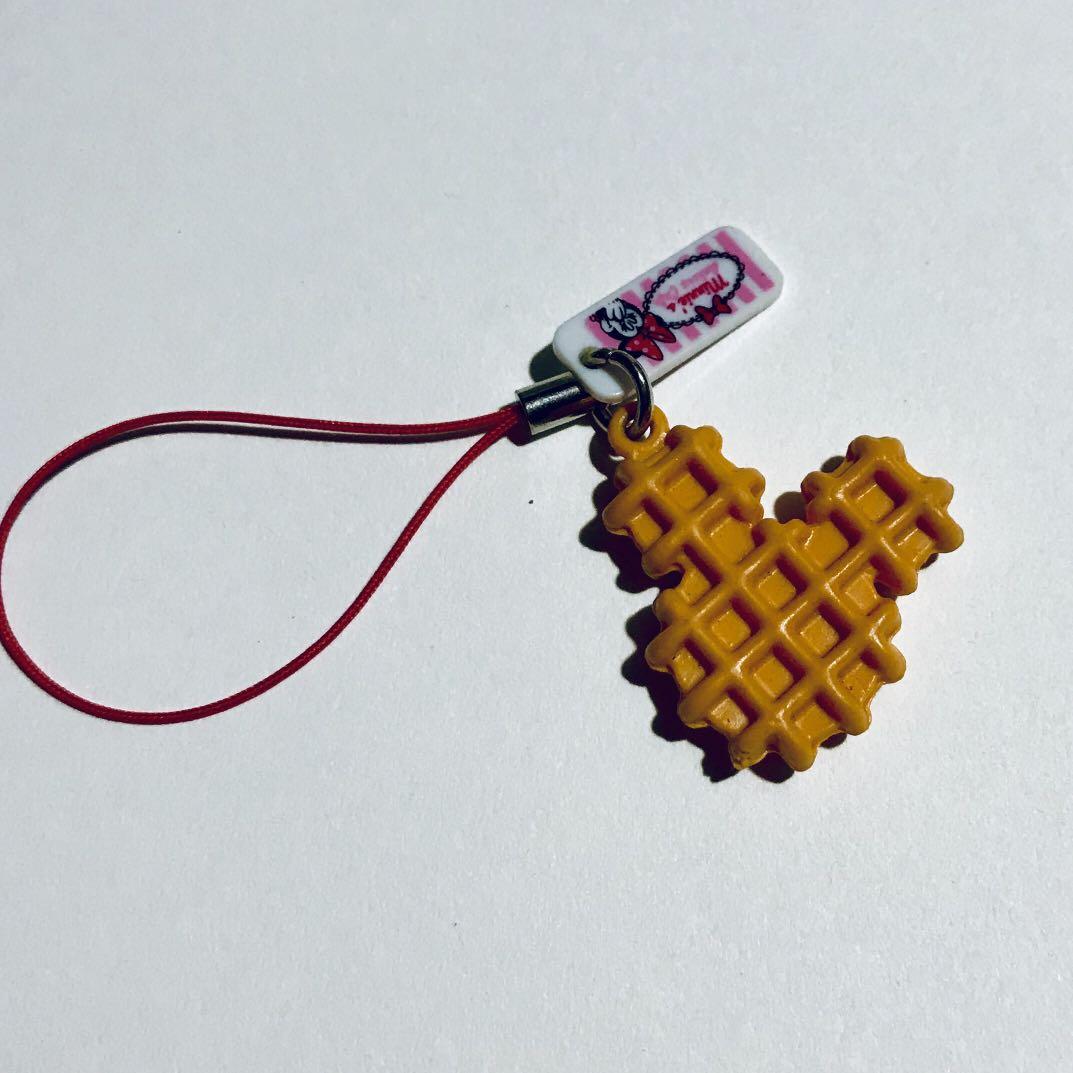 Mickey sales waffle keychain