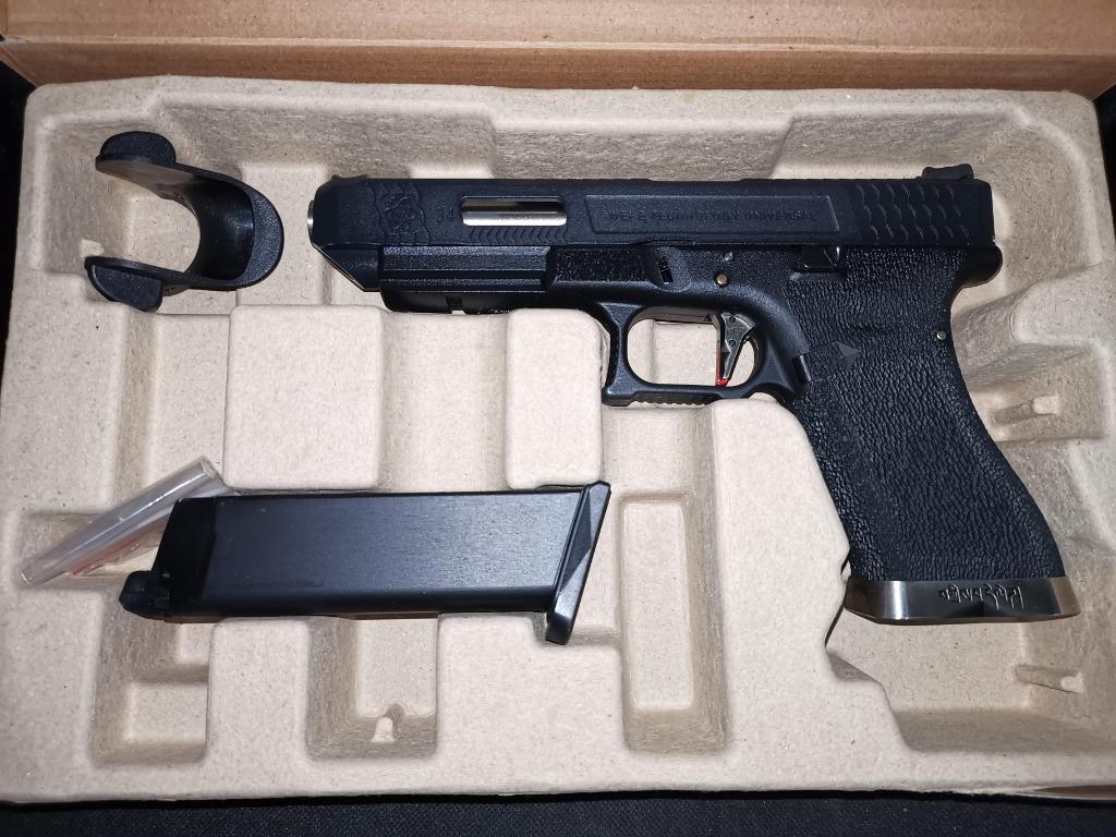 We Glock 34 G34 T5 Airsoft Gas Blowback Pistol G Force Sports Airsoft On Carousell