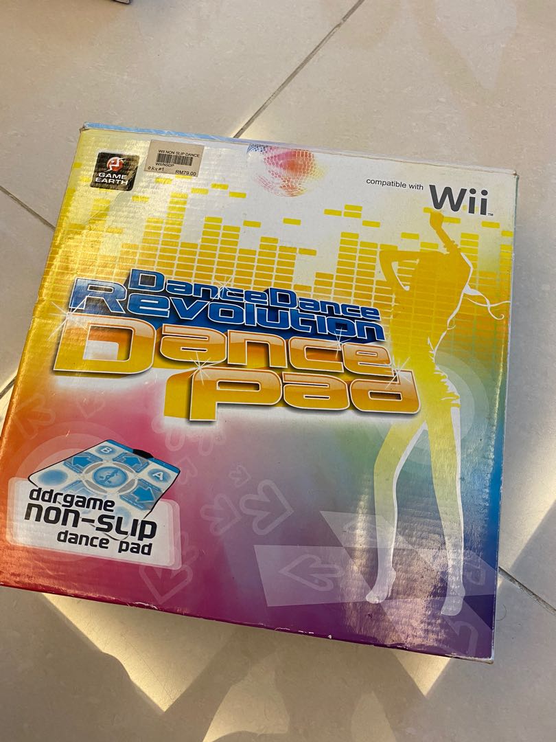Wii dance pad, Hobbies & Toys, Toys & Games on Carousell