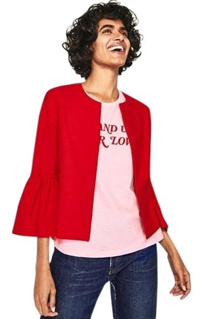 Bell sleeve jacket zara shop