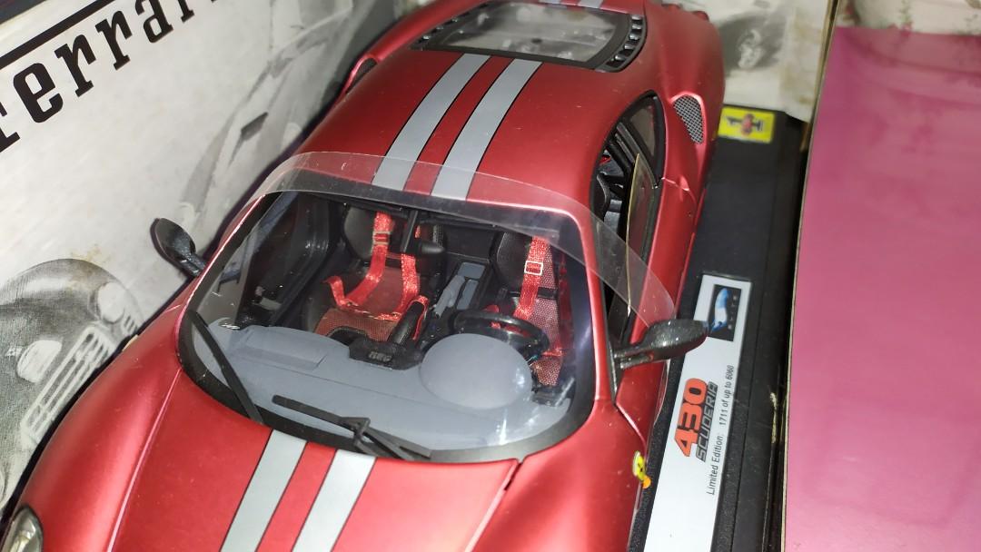 1/18 Mattel Elite Ferrari 430 Scuderia Red 60th Anniversary