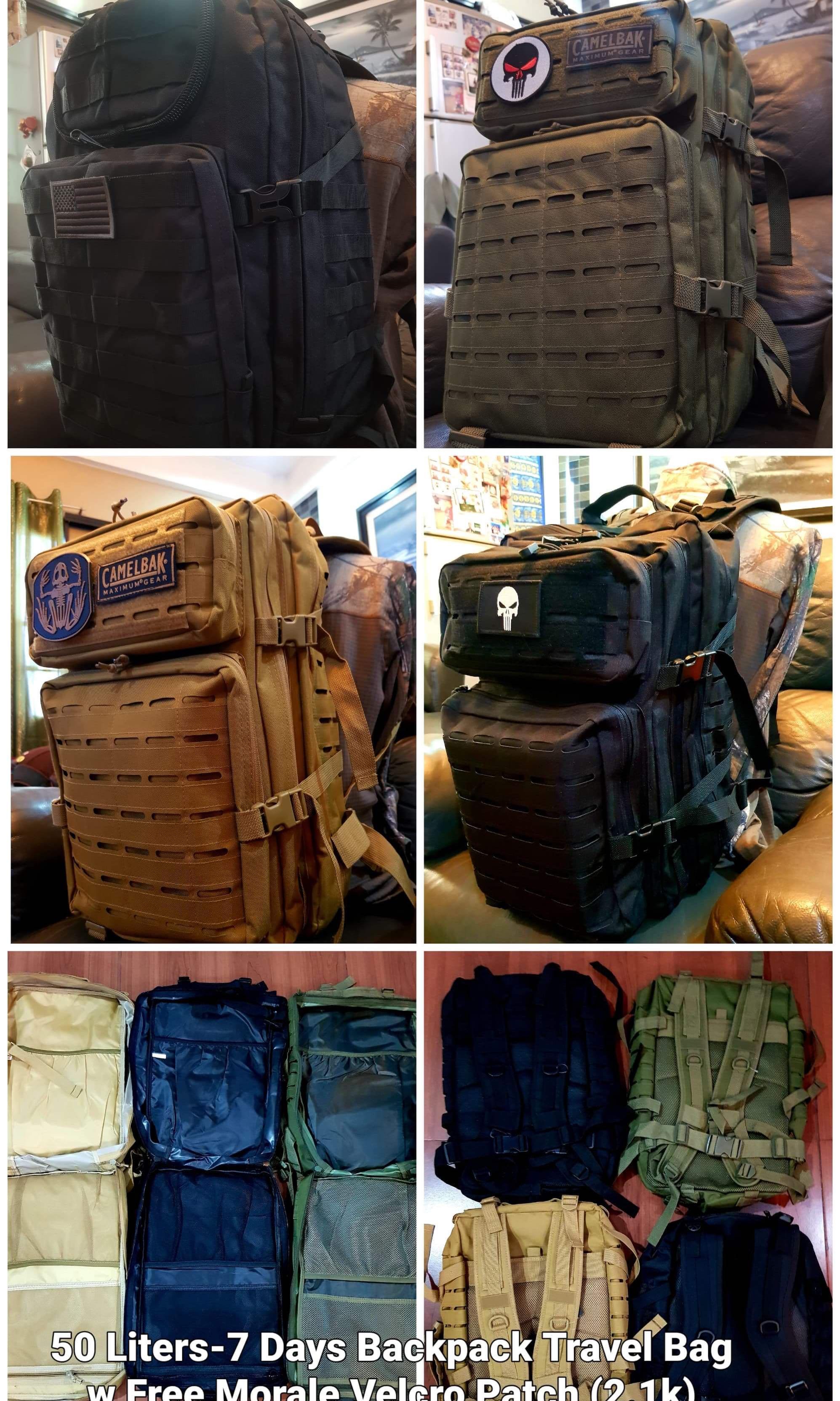 Seven days backpack shop