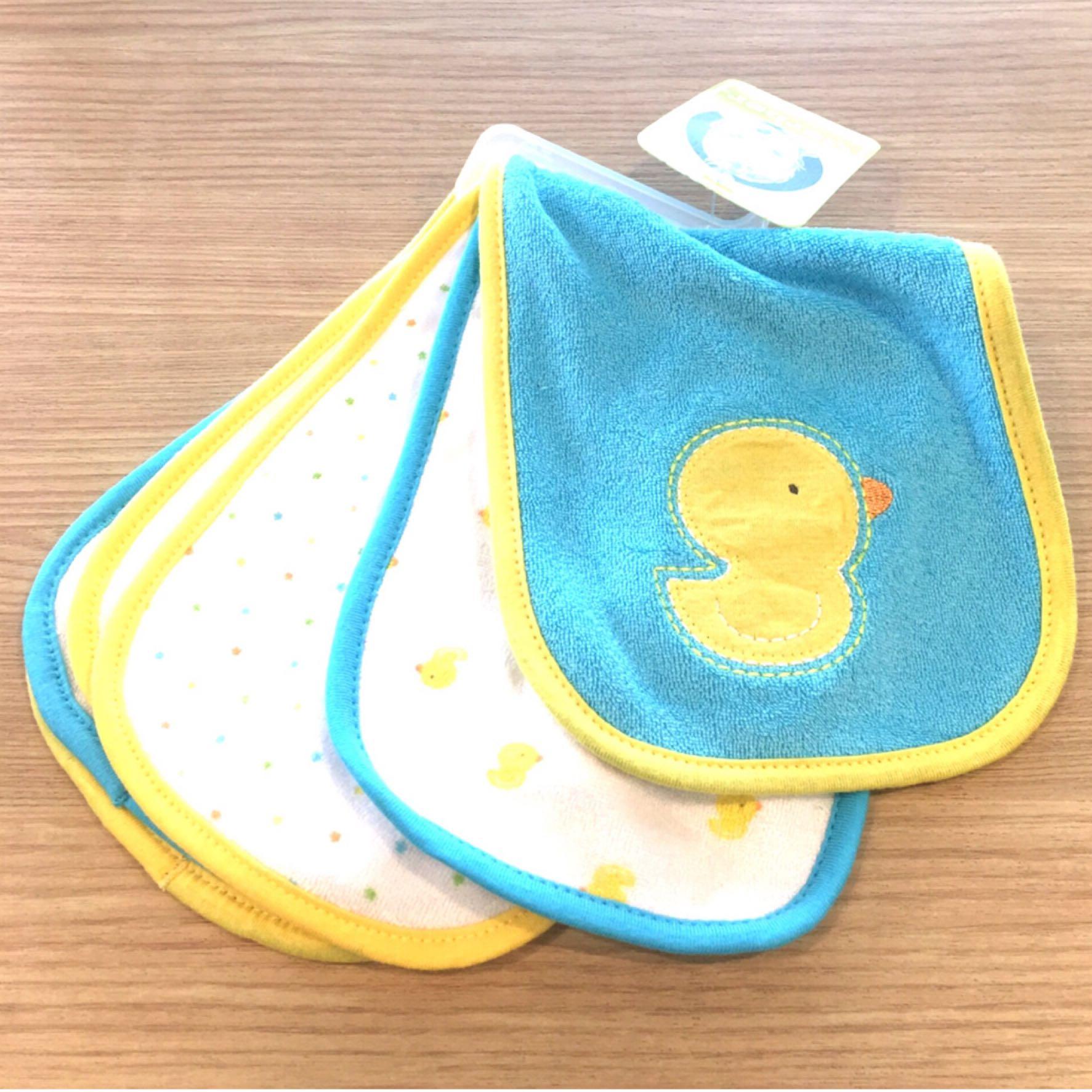 全新 正品 嬰兒名牌 Gerber 3 Pack Terry burp cloths ONE SIZE 3 件裝 毛巾 口水巾 6.25in. X 18in. 15,9cm x 45,7cm