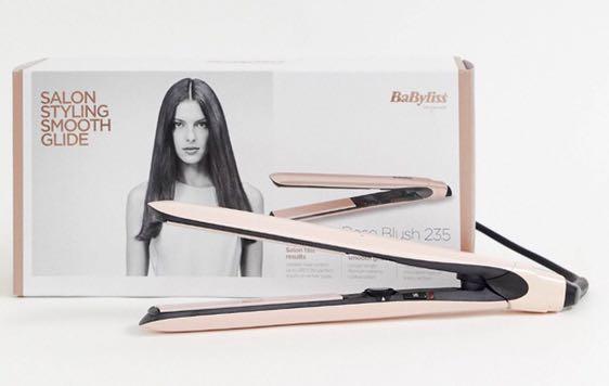 babyliss rose blush 235 hair straightener
